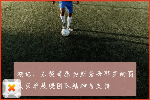 湖记：东契奇愿为新秀蒂耶罗的罚款买单展现团队精神与支持
